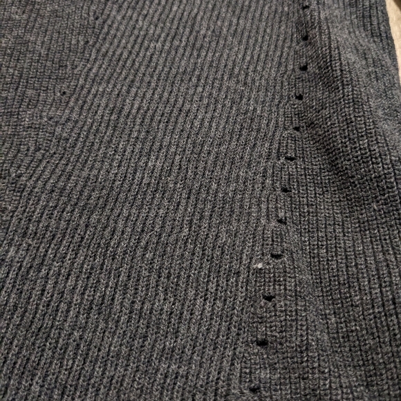 CAbi Gray High Low Hemline Sweater Top - Picture 4 of 12